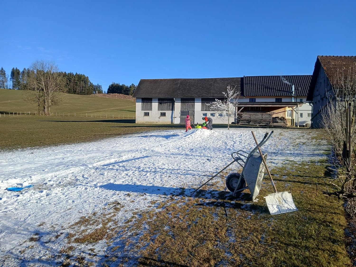 Frau Holle 2.0 - die Schneekanone für deinen Garten