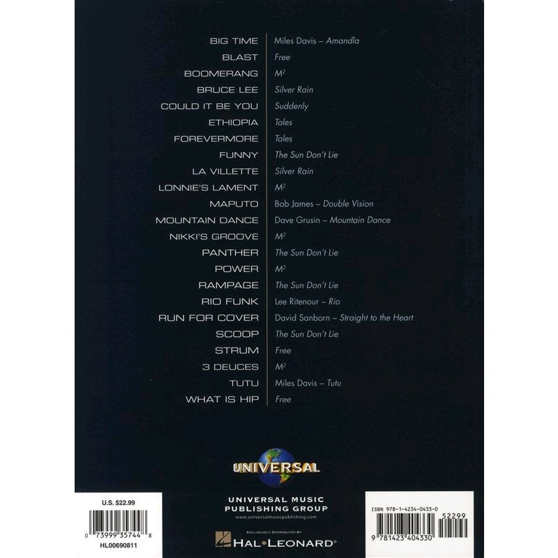 Hal Leonard - Best Of Marcus Miller