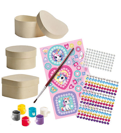 SES Creative Diamantmosaik - Schmuckkästchen mit Einhorn