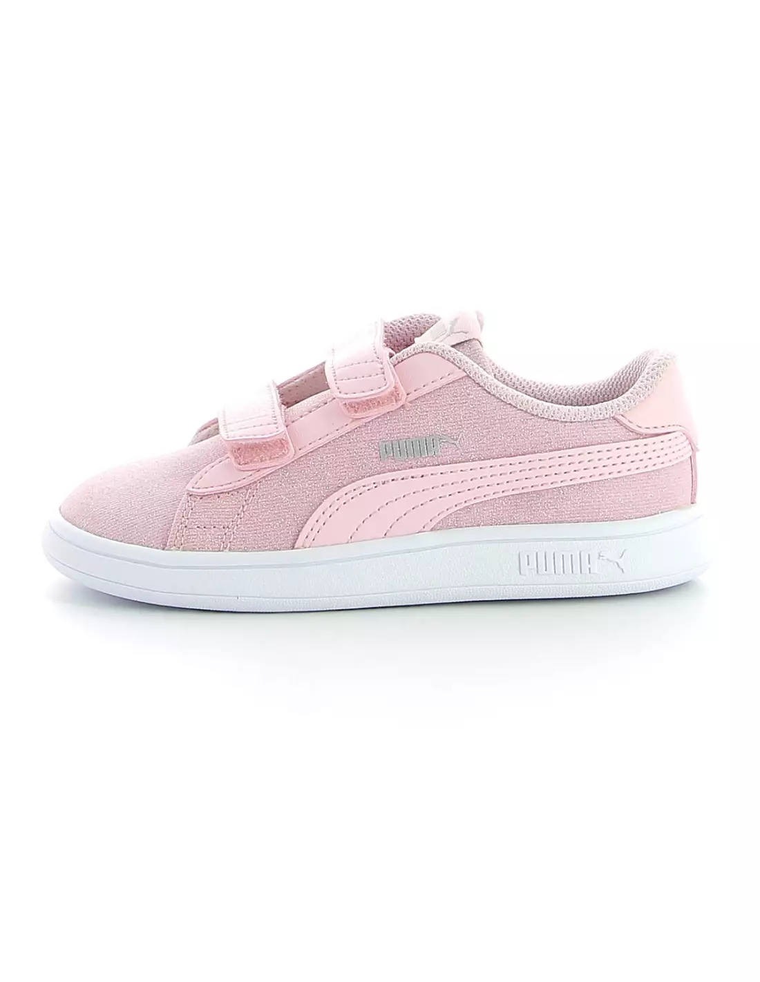 PUMA SMASH GLITZ - Baskets Pink