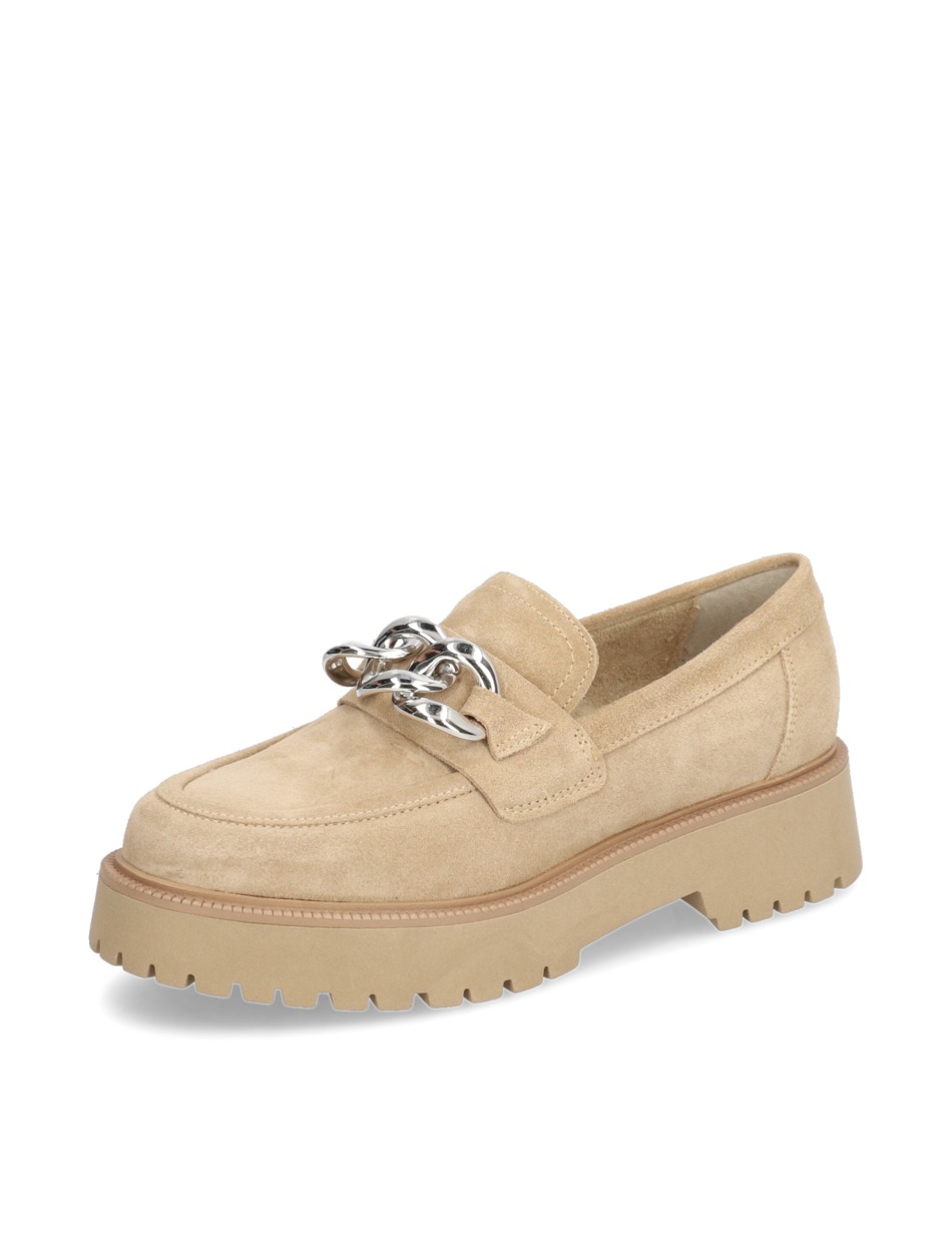 Veloursleder Slipper klassisch