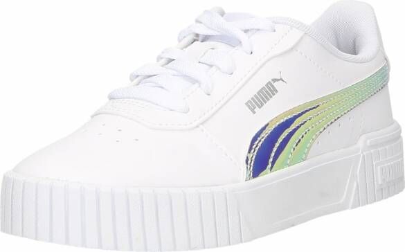 Puma Carino 2.0 sneakers wit metallic zilver