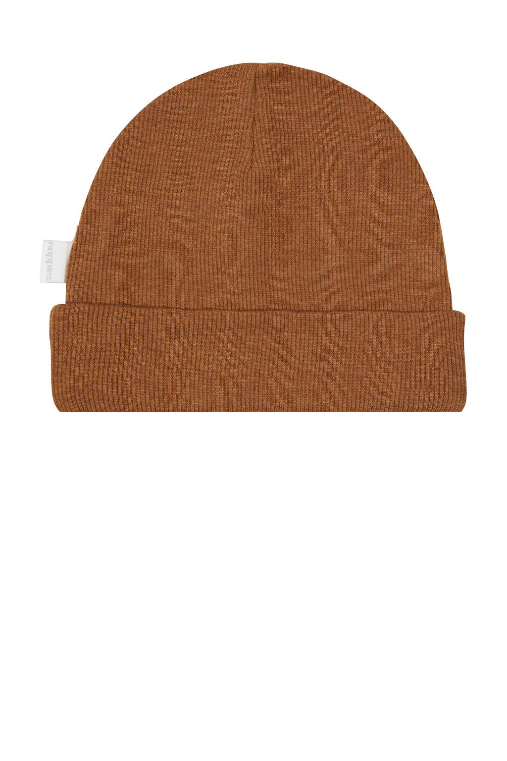 Noppies Nevel muts bruin