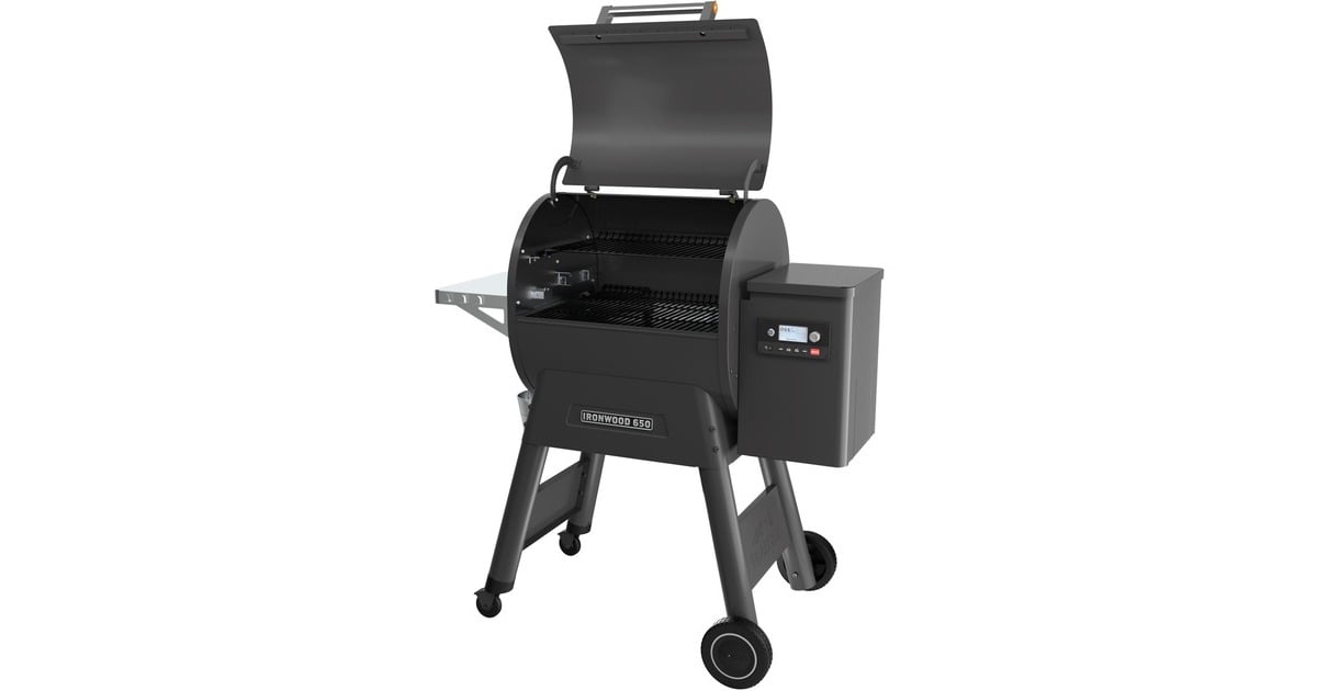 TraegerIronwood 650 barbecue  (Zwart, Model 2020, D2 Controller, WiFIRE Technologie)