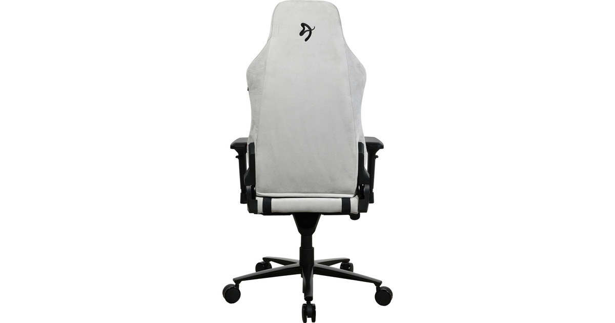 ArozziVernazza Supersoft Fabric - Light Grey gamestoel  (Lichtgrijs)