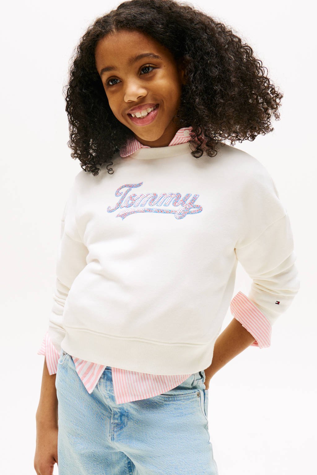 Tommy Hilfiger sweater ivoor