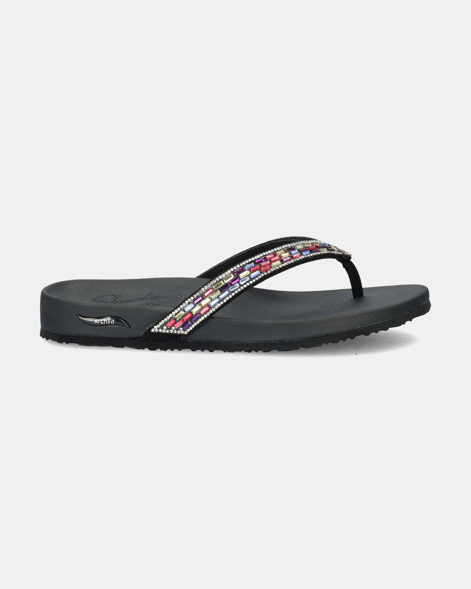 Skechers Meditation Archfit Slippers  - zwart