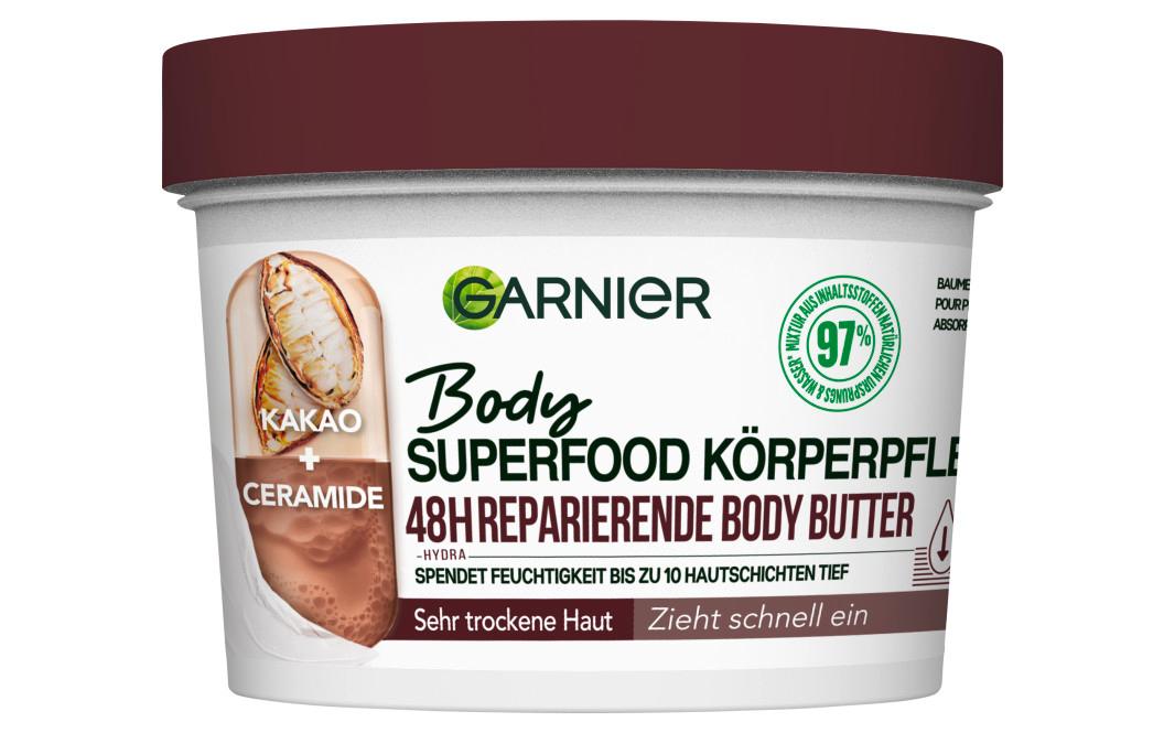 Body Superfood Butter Kakao & Ceramide 380 ml1 StückKörperpflege repariert die Haut bis zu 48 Stunden lang