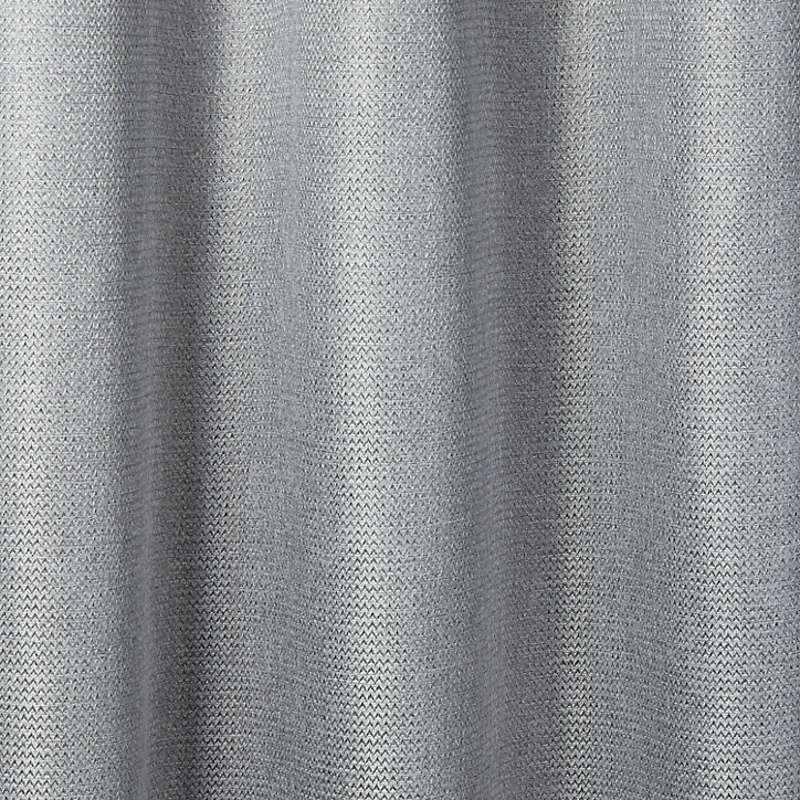 Rideau occultant GoodHome Moggo gris l.140 x H.260 cm