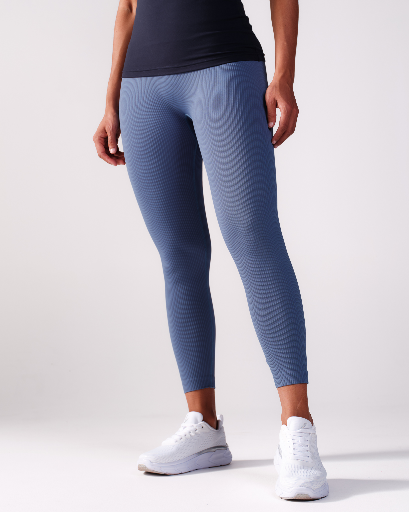 LEVITY Rib Tights Blue
