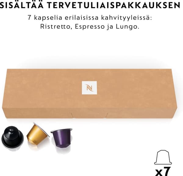 Nespresso Lattissima One Evo kapselmaskin, svart