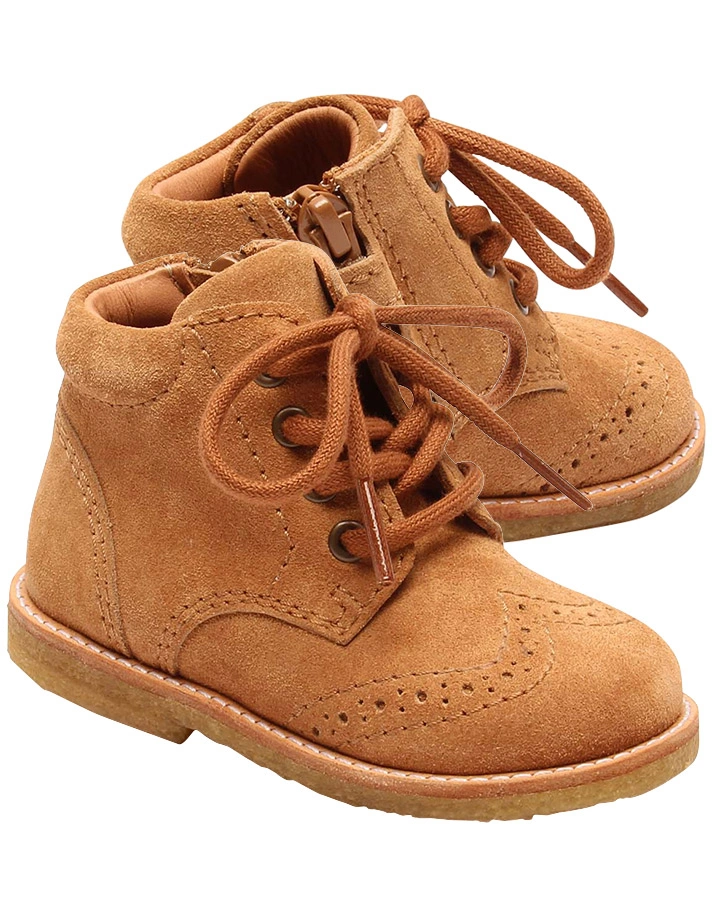 Booties TINE – FIRST STEPS in camel