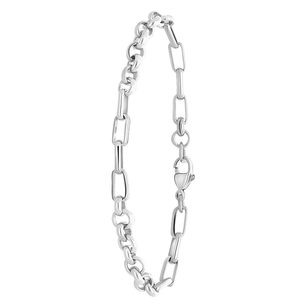 Gerecycled stalen armband angeline