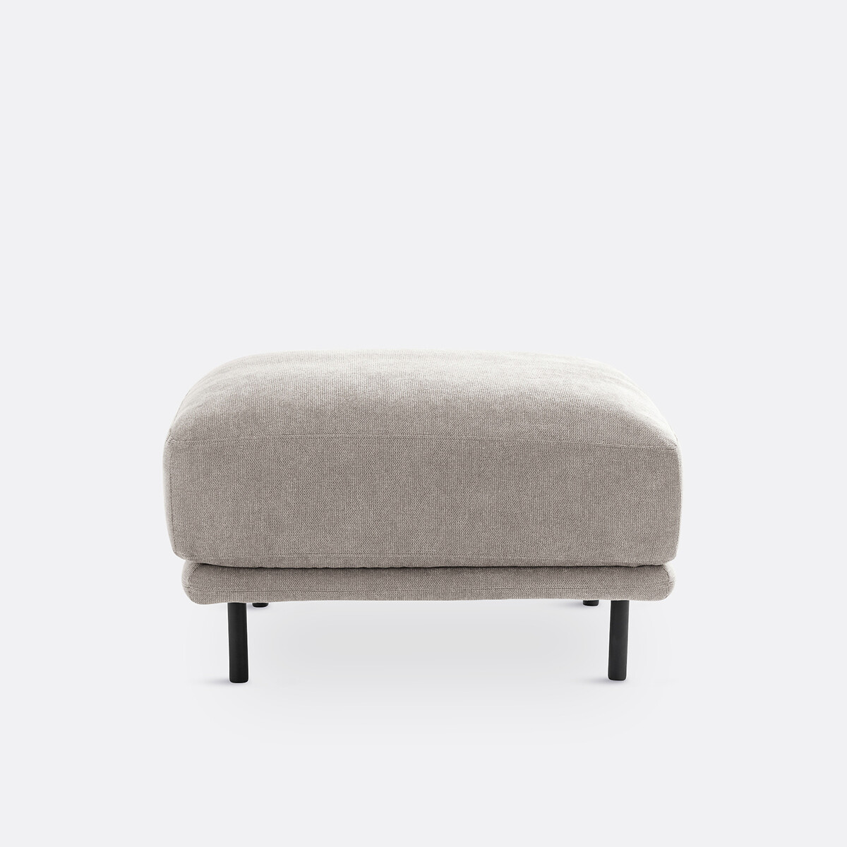 LA REDOUTE INTERIORS<br>Puf em tecido texturizado, Victor