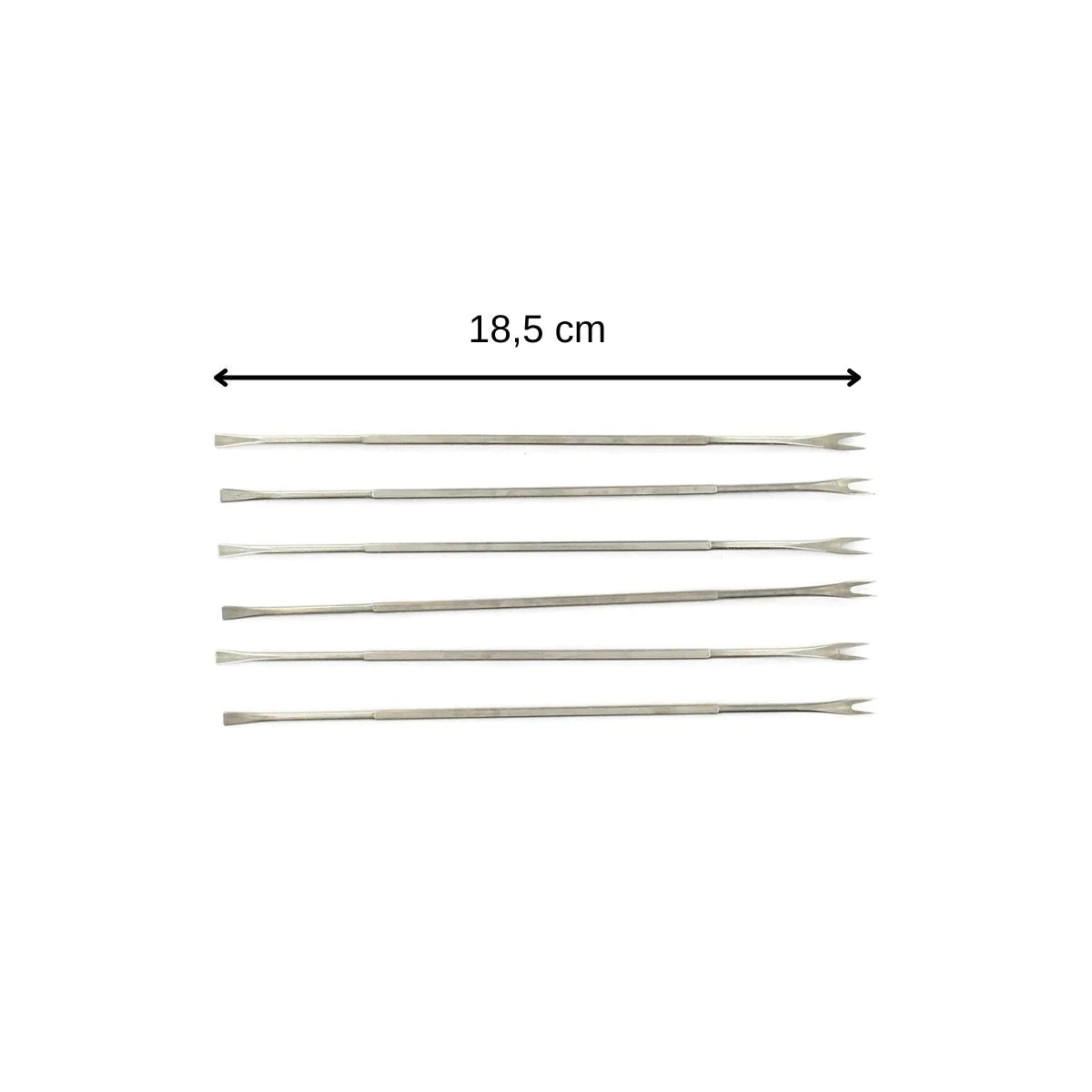 Lot de 6 fourchettes à crustacé en acier inoxydable Fackelmann Fackelm