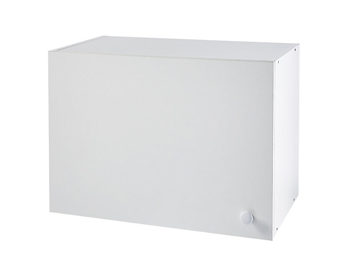 Meuble haut pour hotte Simply L. 37,1 cm blanc