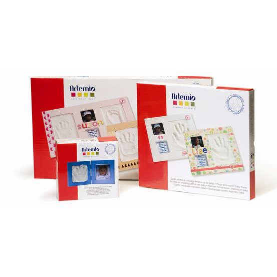 Kit emprunte - Cadre rectangle blanc