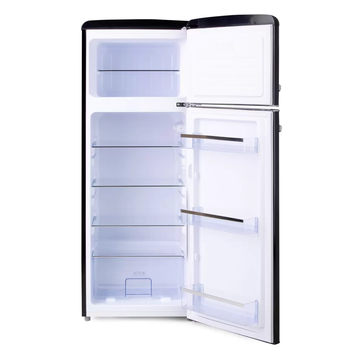 Kühl-Gefrierkombi freistehend Domo DO91704R weiss