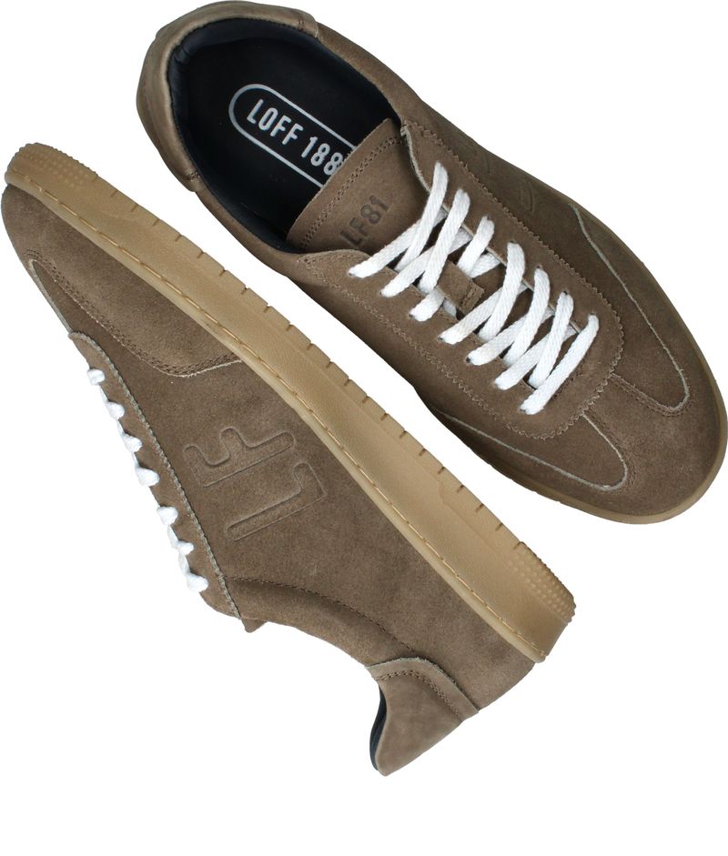 LOFF 1881 Sneakers Taupe Heren