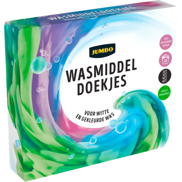 Jumbo Wasmiddeldoekjes 20 Stuks