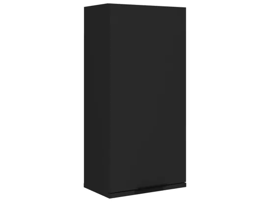 Armoire murale de salle de bain Noir 32x20x67 cm