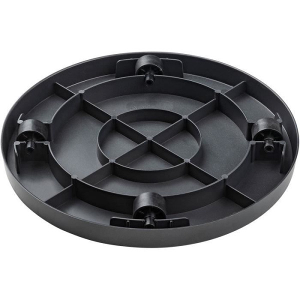 - roll pot r support a roulettes pour pot de fleurs - 30cm