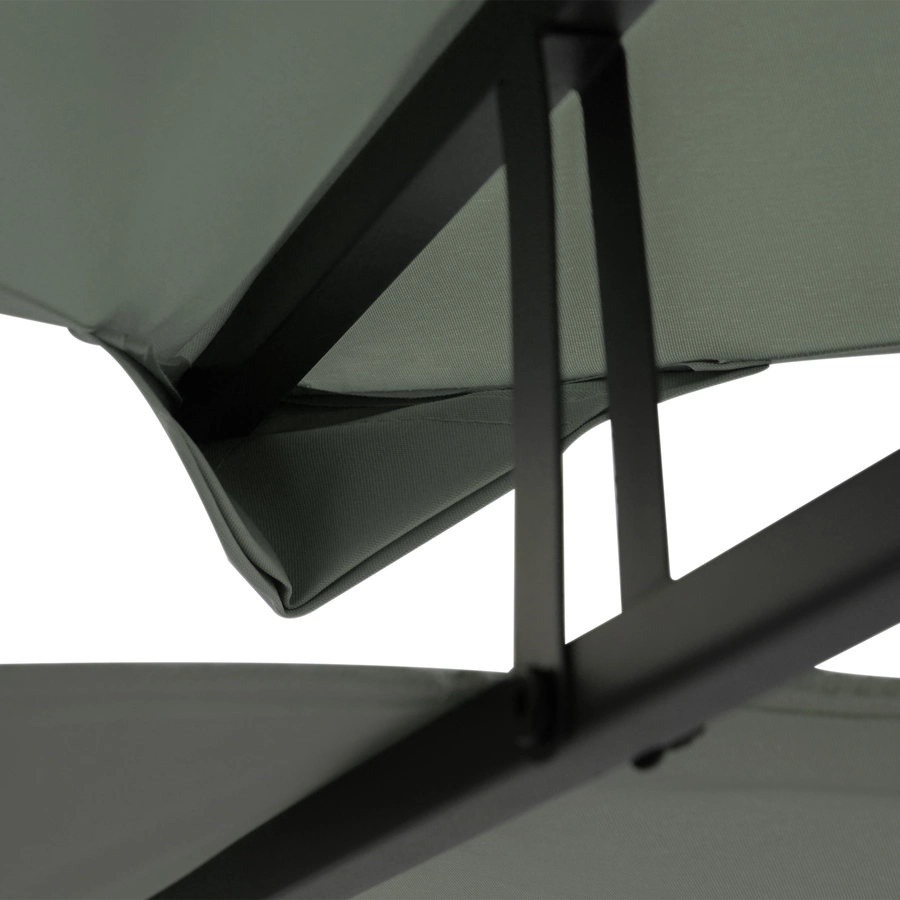 Outsunny Pavillondach für 3 x 4 m Grundflächen grau