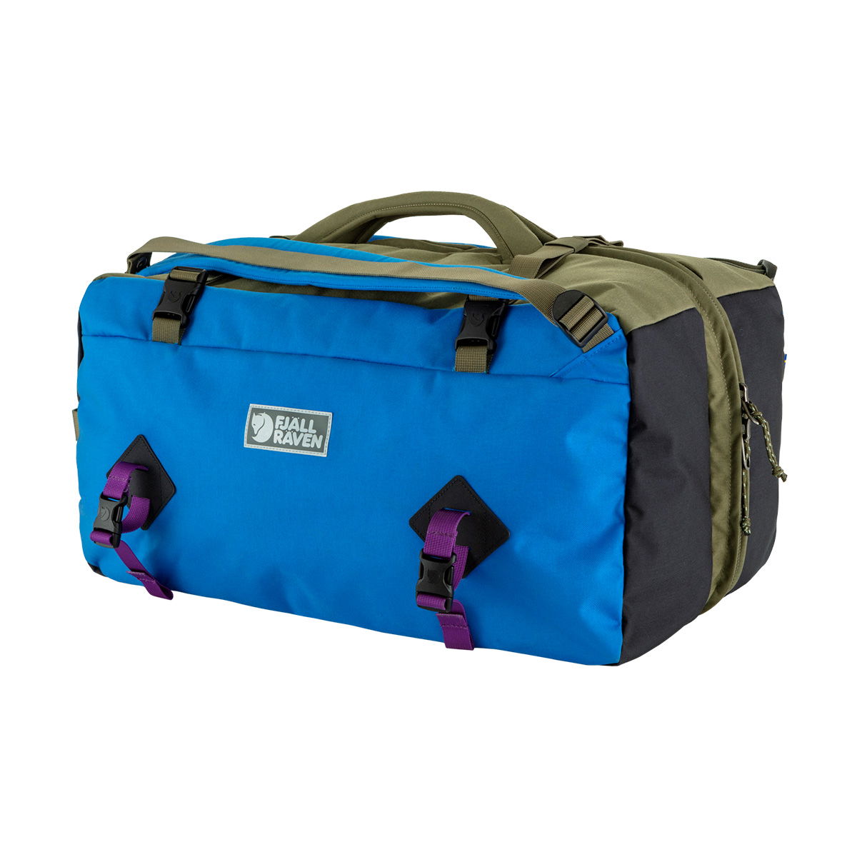 Fjällräven Vardag Splitpack rejsetaske 45 L (UN Blue u2013 Green)