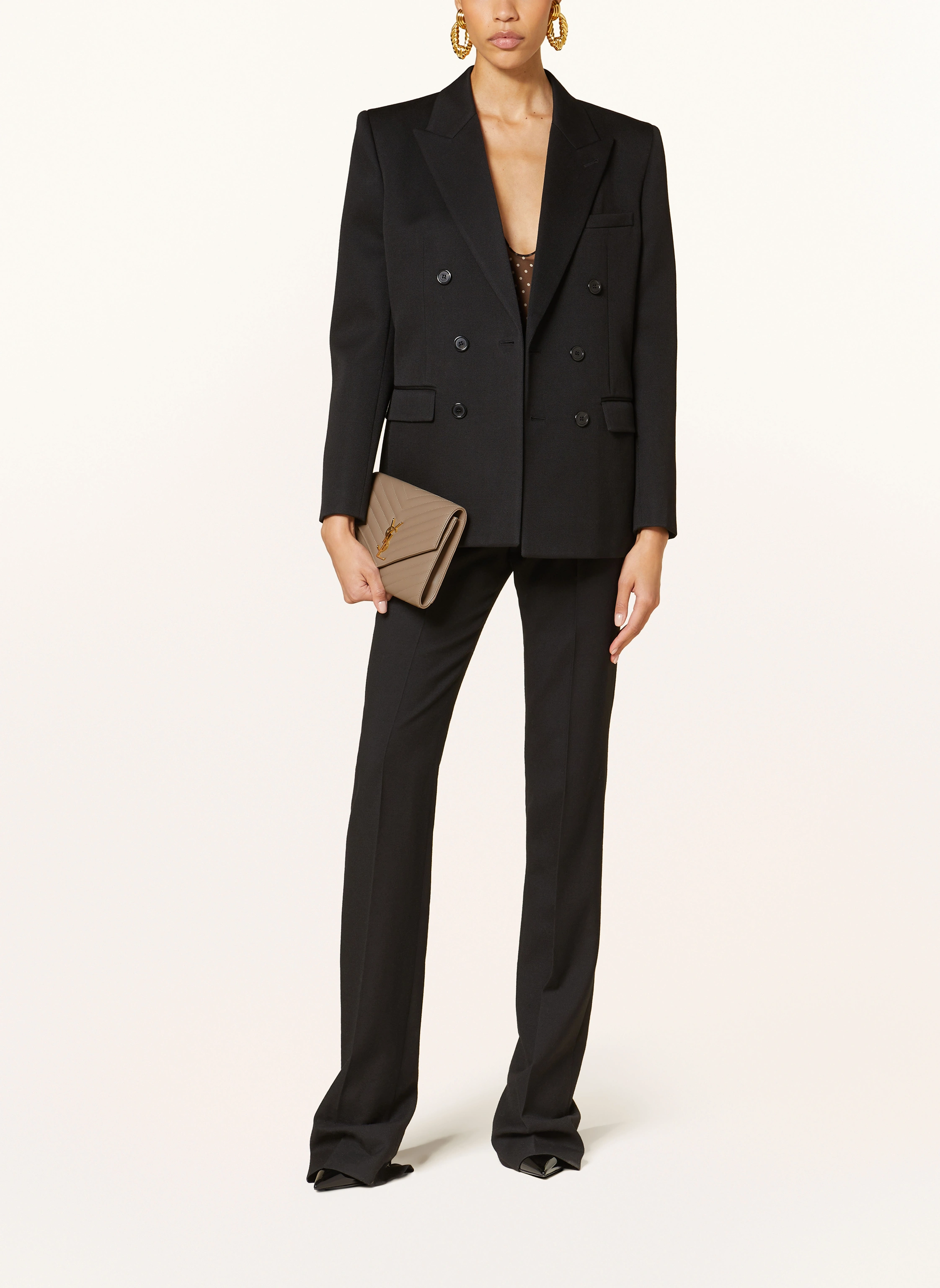 SAINT LAURENT Clutch CASSANDRE