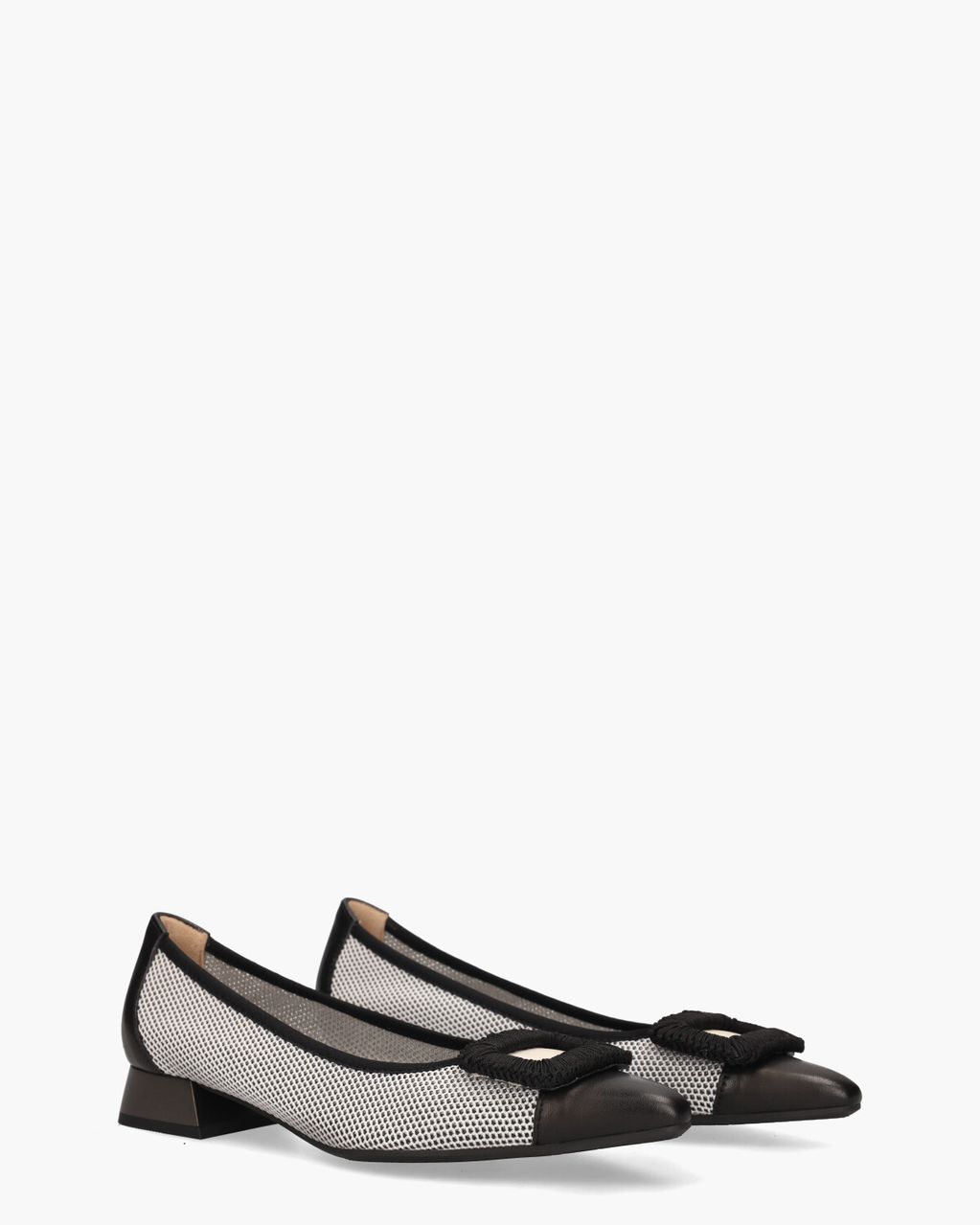 Hispanitas BHV243404 Zwart/Wit Damesloafers
