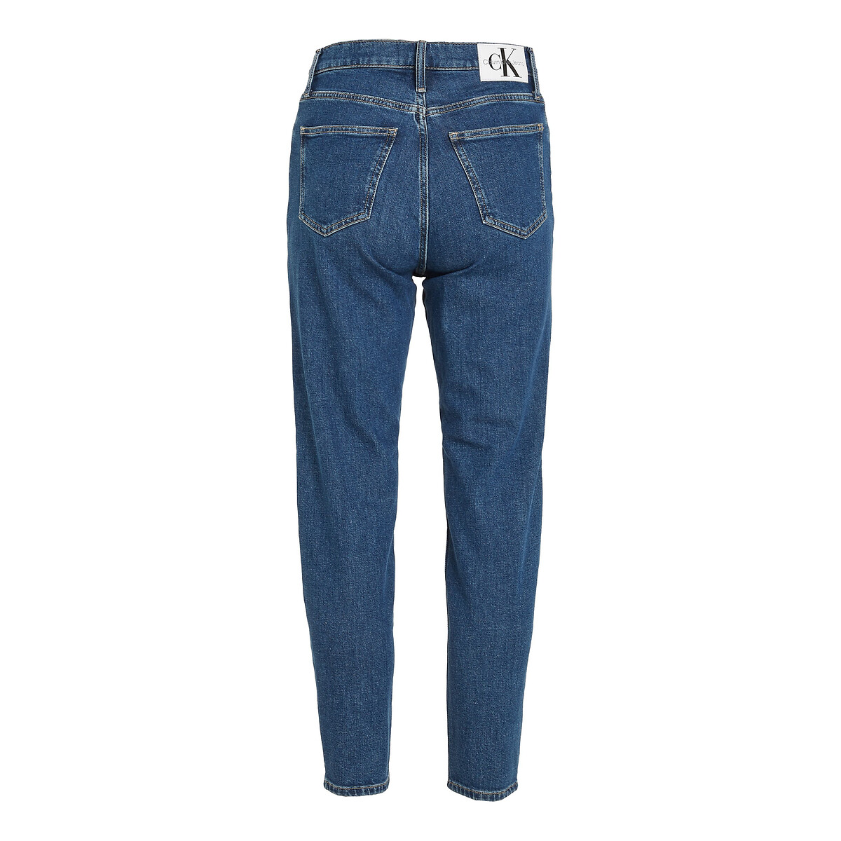 CALVIN KLEIN JEANS<br>Calça jeans mom de cintura alta
