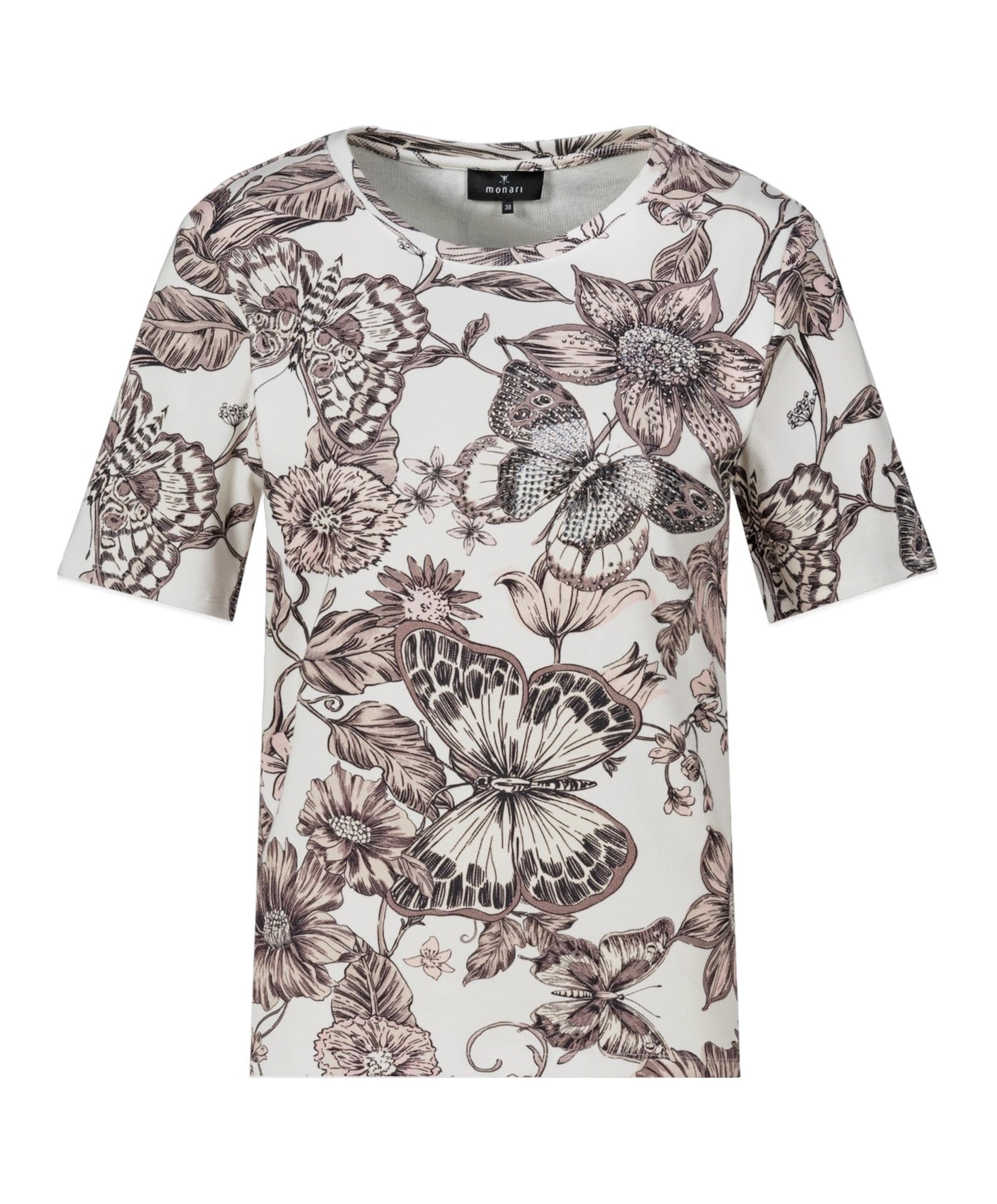 Monari Dames T-shirt beige