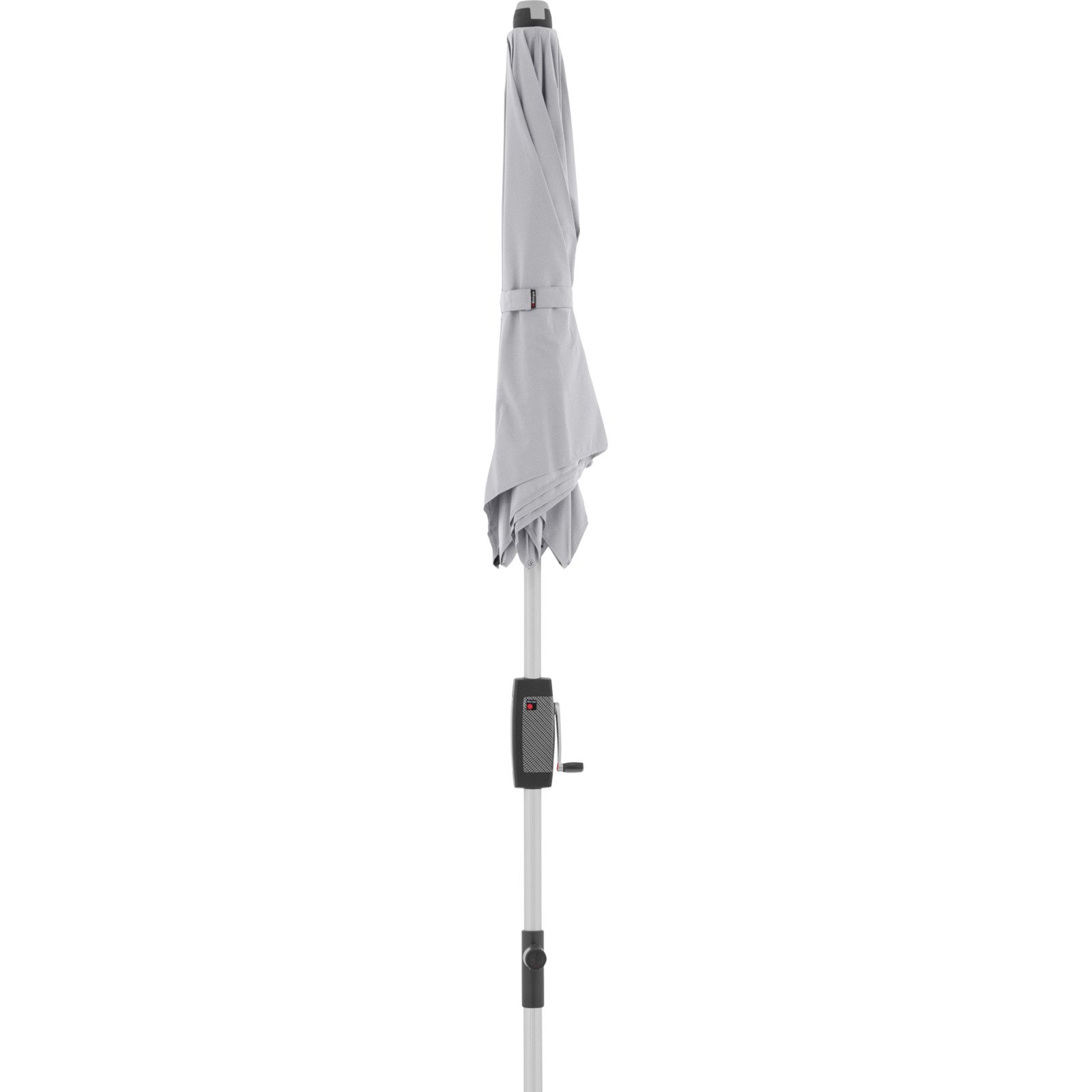 Sonnenschirm Knirps 206 cm hellgrau