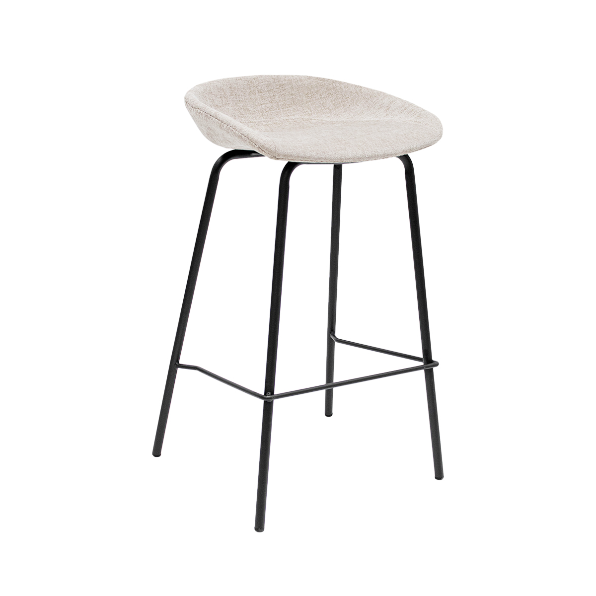 Kick barkruk Riga H70 cm champagne