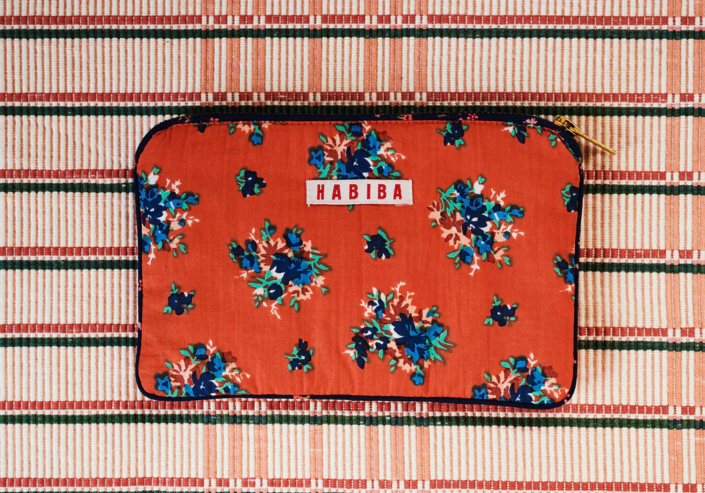 HABIBA  Blooming mini clutch - Chutney
