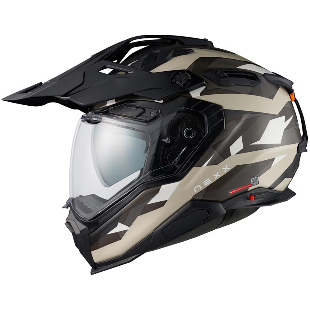 Nexx - Casque X.WED3 Trailmania Marron / Sable / Mat