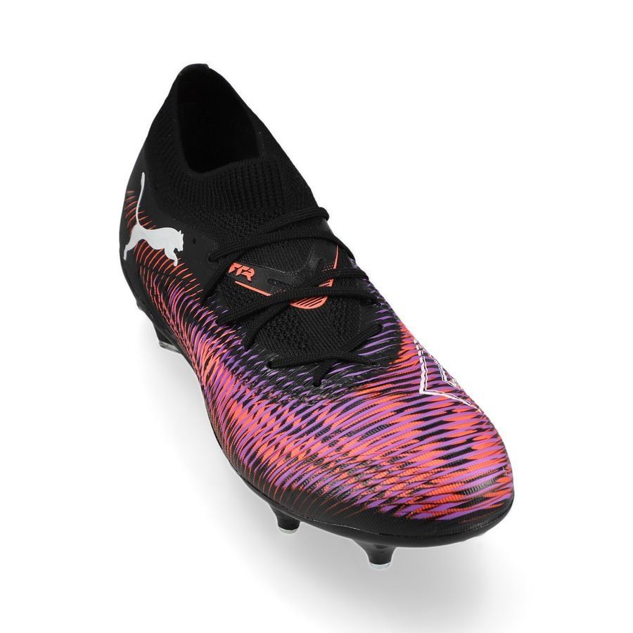 PUMA Future 8 Match SG Unlimited - Noir/Blanc/Glowing Red