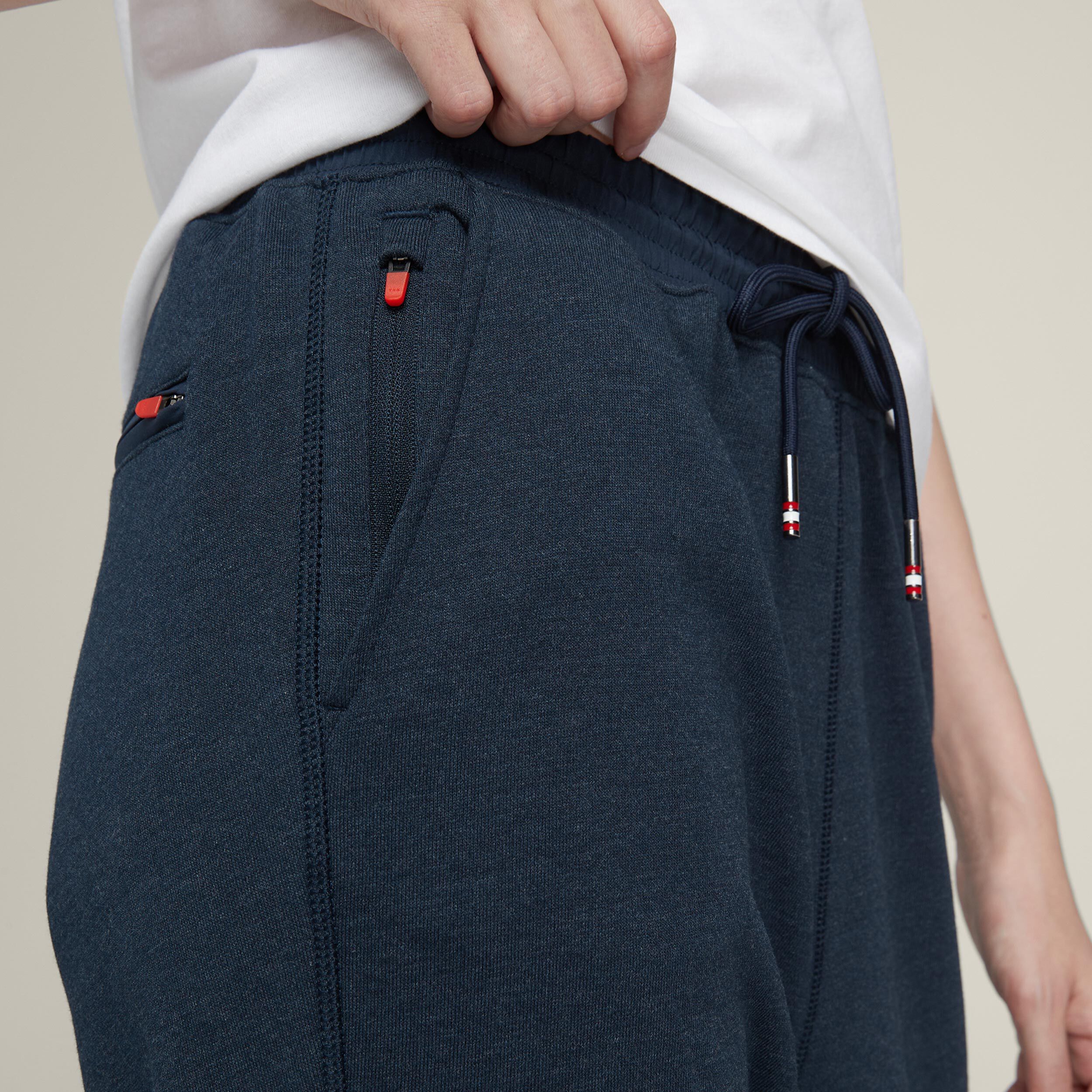 Wilson Slim Jogger Pantalon Survêtement Femmes - Bleu Foncé