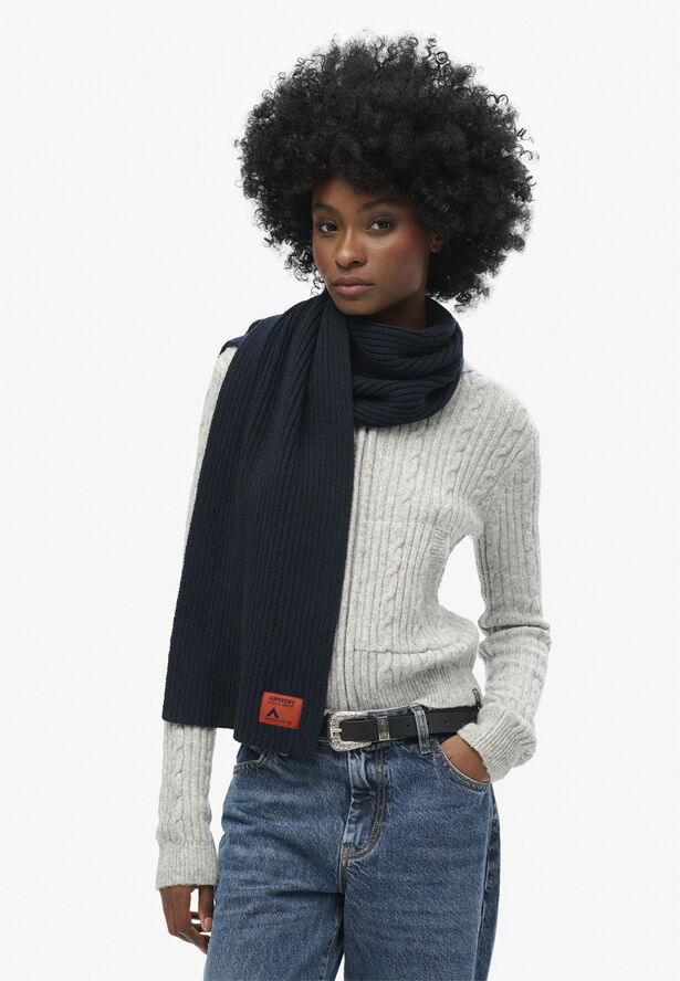 Superdry WORKWEAR KNITTED SCARF 98t