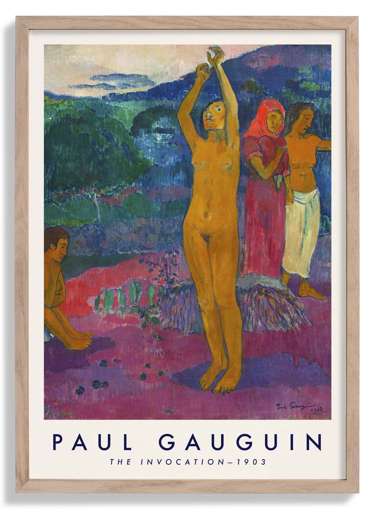 Die Invokation von Paul Gauguin