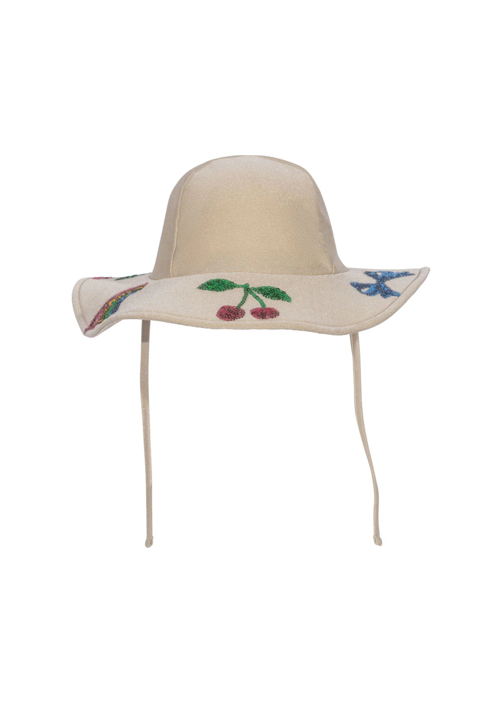 Beatrice badehat - off white - 12-18M