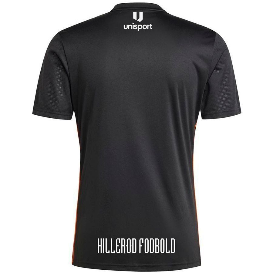 Hillerød Fodbold Maillot Extérieur - Noir/Orange Enfant