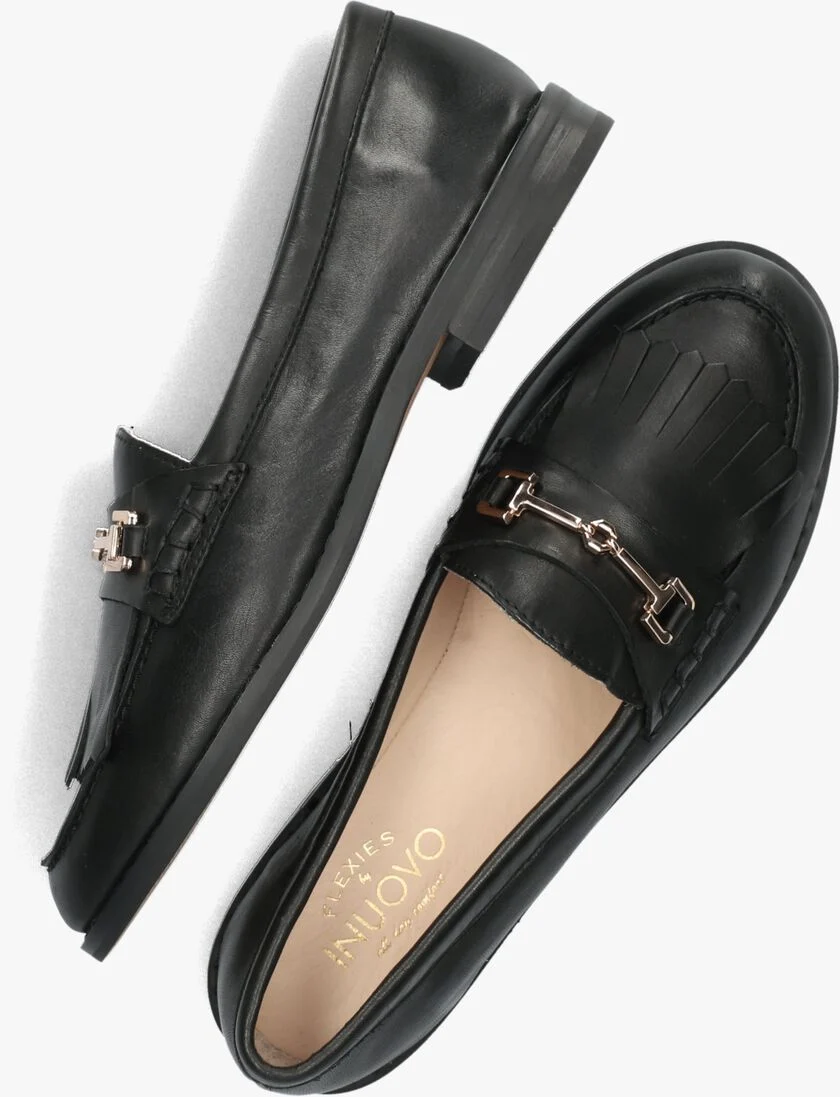 INUOVO zwarte inuovo loafers b01002