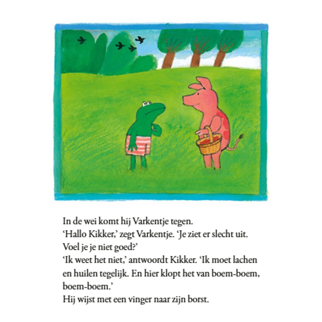 Uitgeverij leopold kikker is verliefd