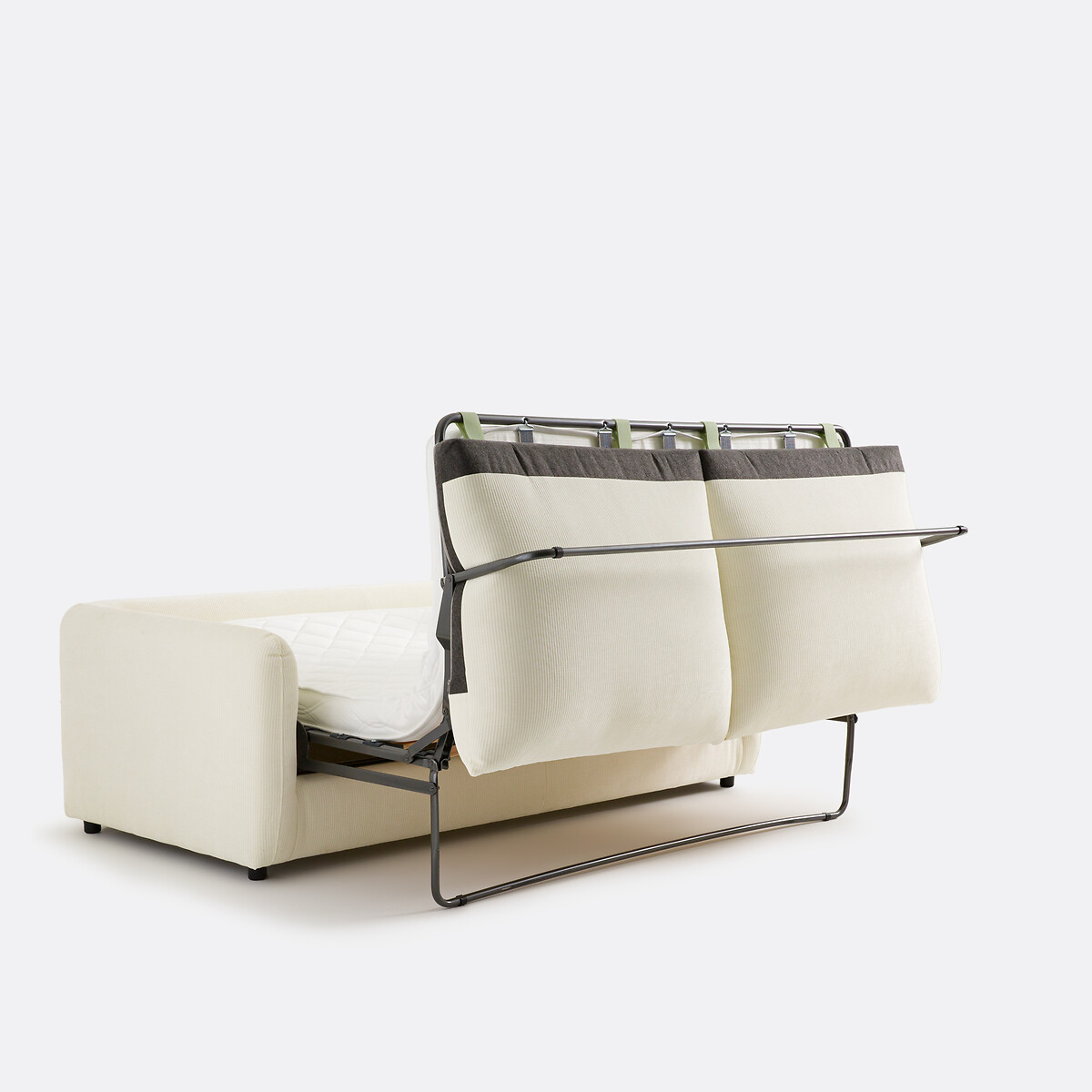 LA REDOUTE INTERIEURS<br>Sofá-cama de 2, 3 e 4 lugares. Veludo texturizado