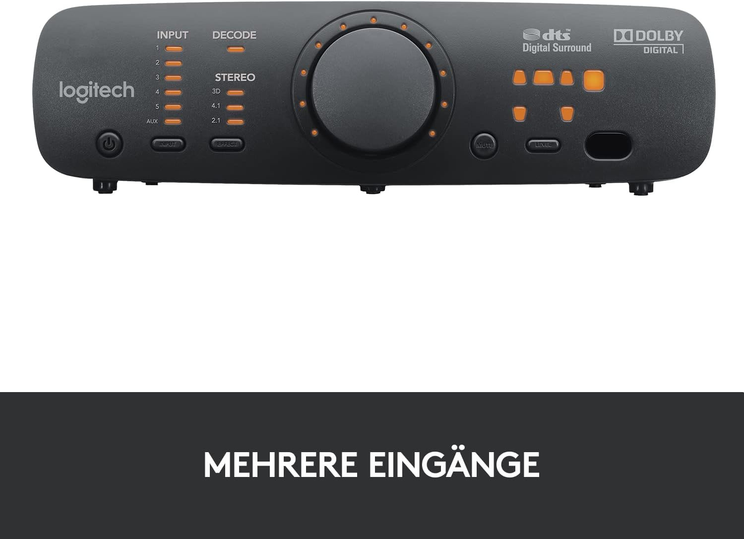 Z906  Surround Sound System THX Lautsprecher mit Fernbedienung (980-000468) - Schwarz