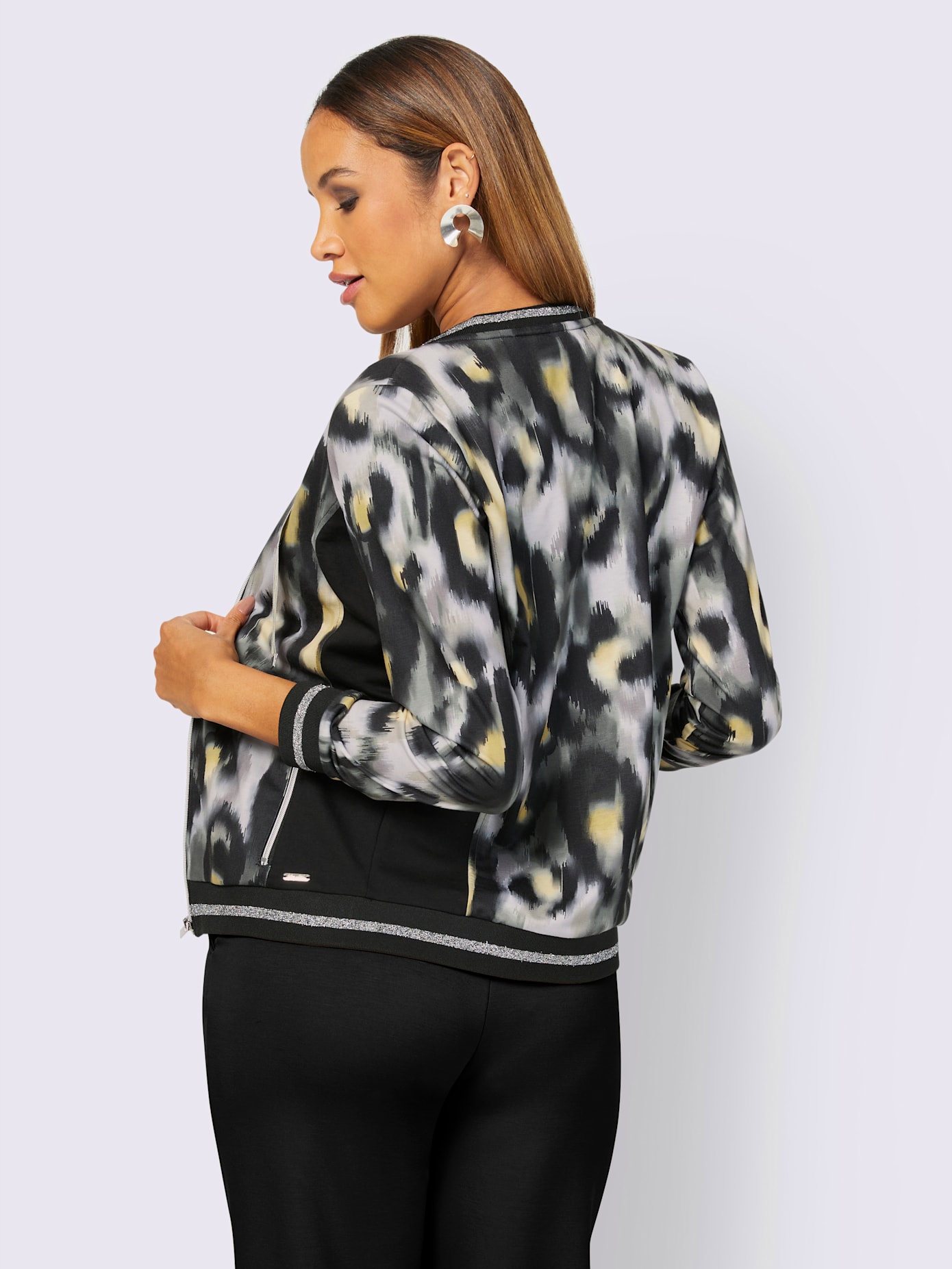 Veste matière sweat
