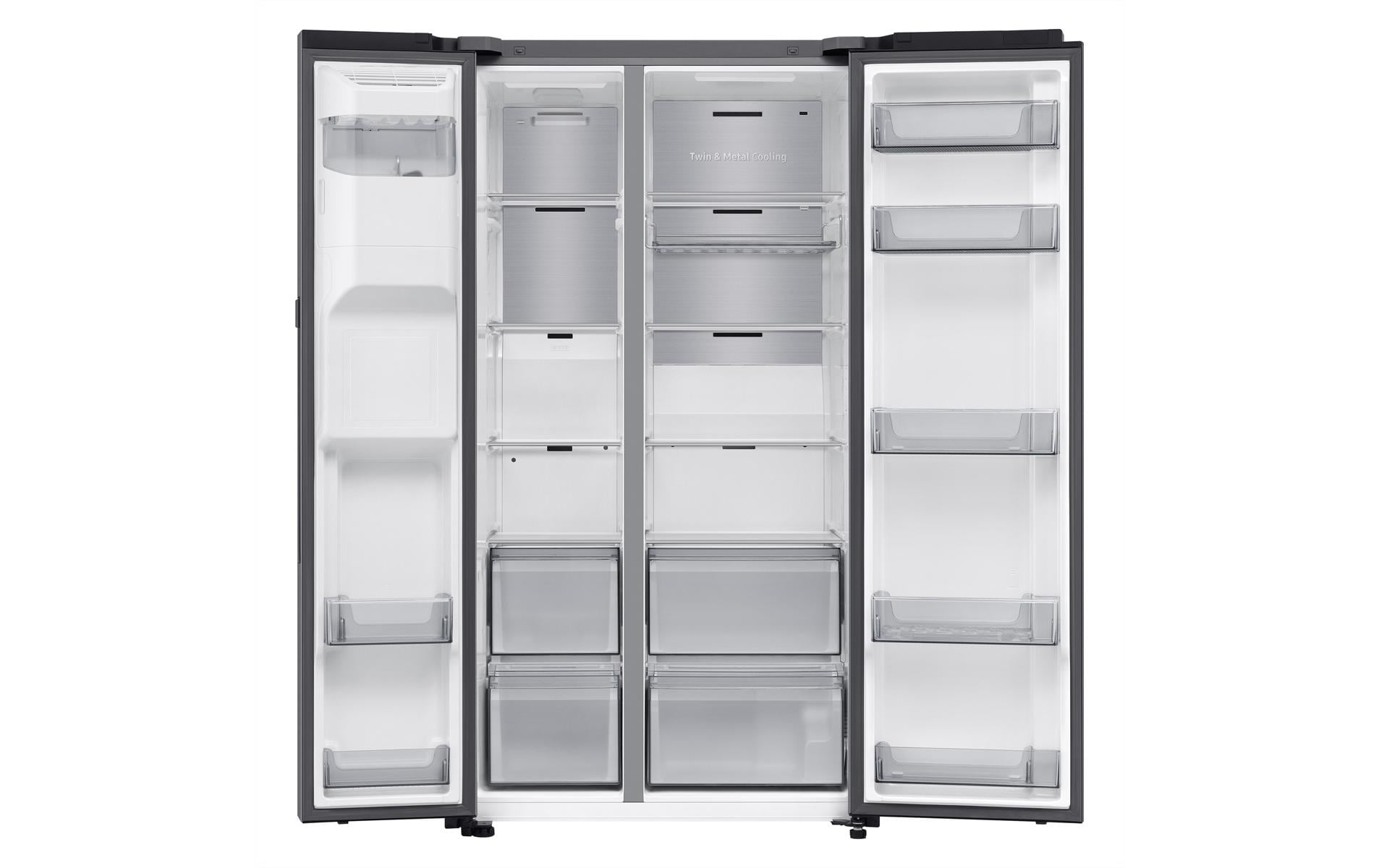 Foodcenter RS80F66KCTWS Edelstahl<br>Side by Side Kühl- und Gefrierteil