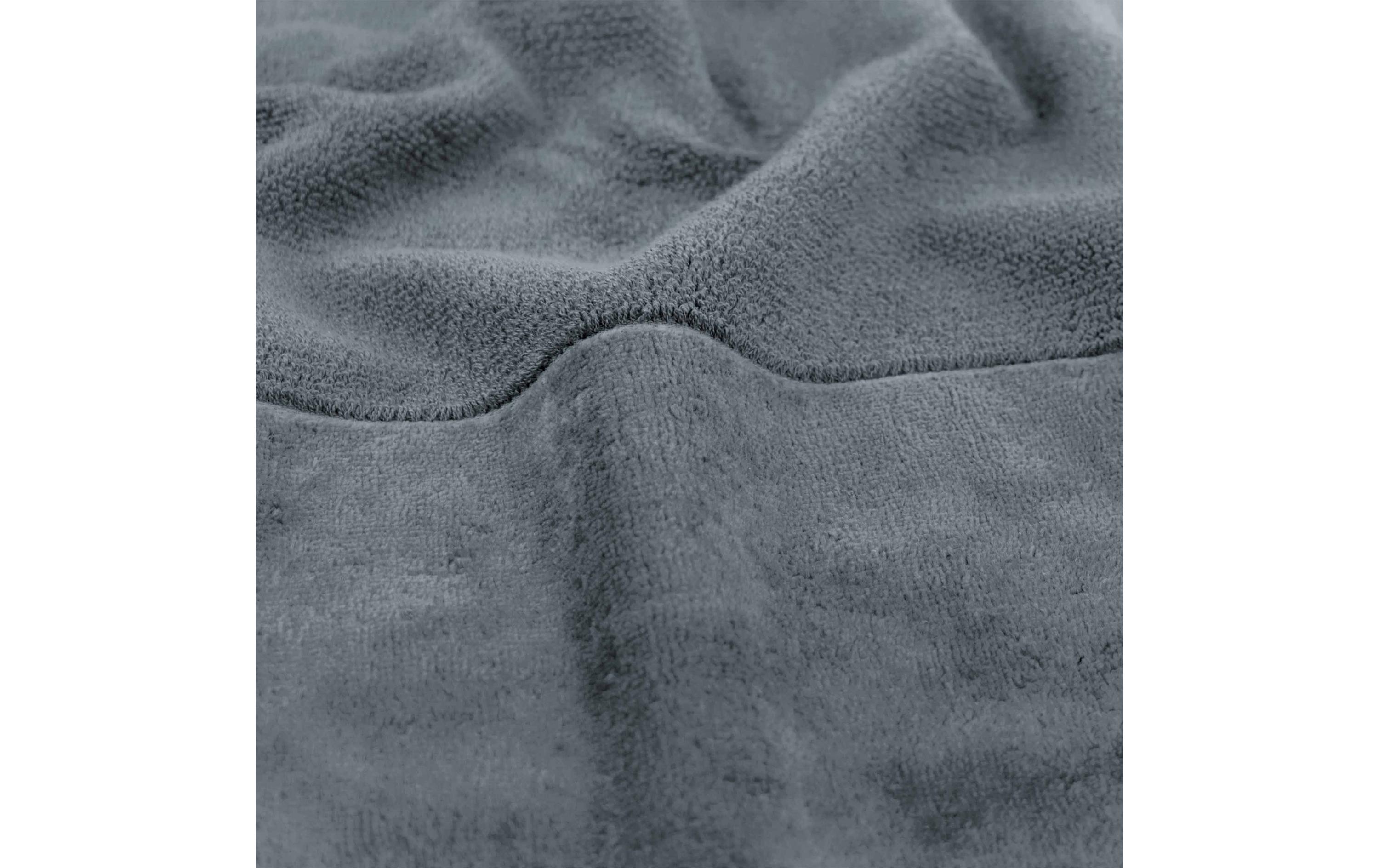 Duschtuch Bamboo Luxe 80 x 150 cm, AnthrazitWeiches Frotteetuch