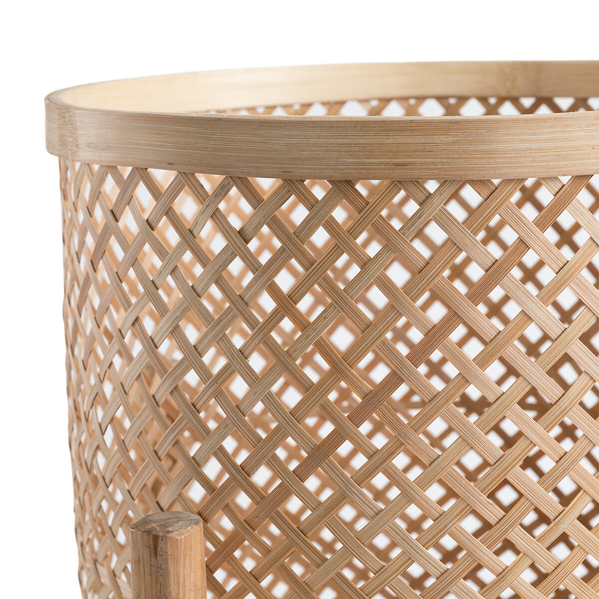 LA REDOUTE INTERIEURS<br>Vaso em bambu com suporte Ø40 cm, Bambu
